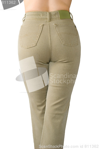 Image of Beige jeans