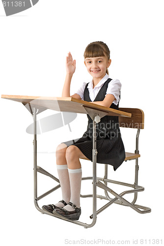 Image of First-form girl
