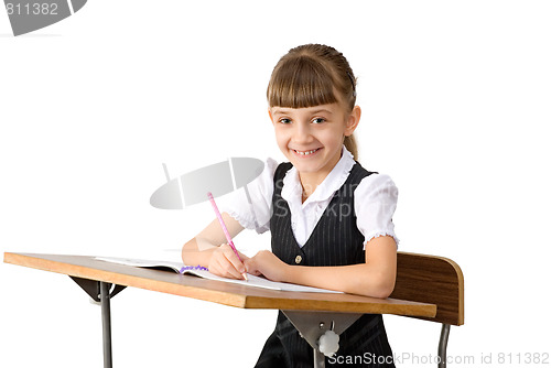 Image of First-form girl