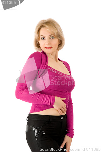 Image of The beautiful blonde