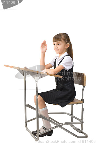 Image of First-form girl