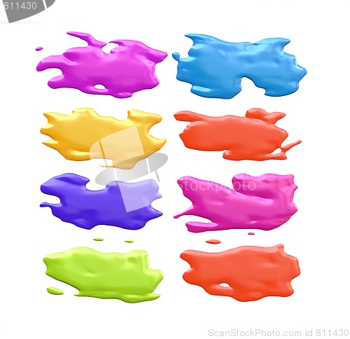 Image of color splash