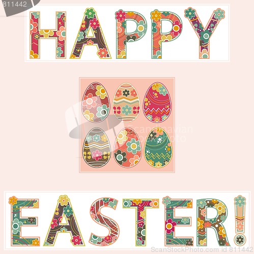 Image of happy easter! 