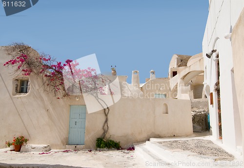 Image of Santorini beautiful buildings