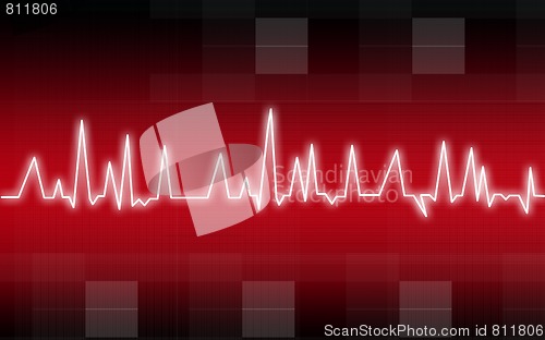 Image of heart pulse illustration