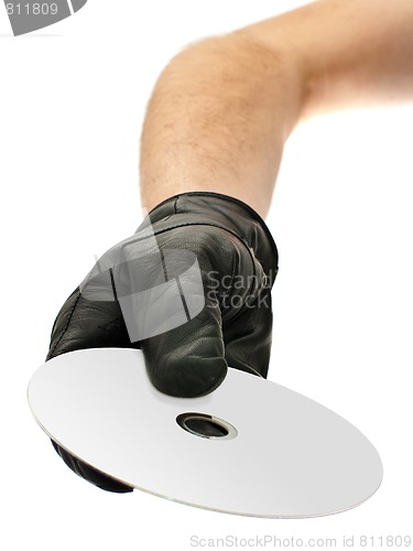 Image of Hand with disk
