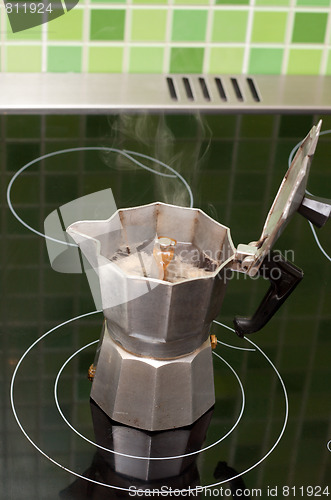 Image of Coffee-maker boils coffee