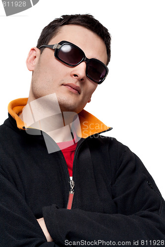 Image of Portrait men in sunglasses