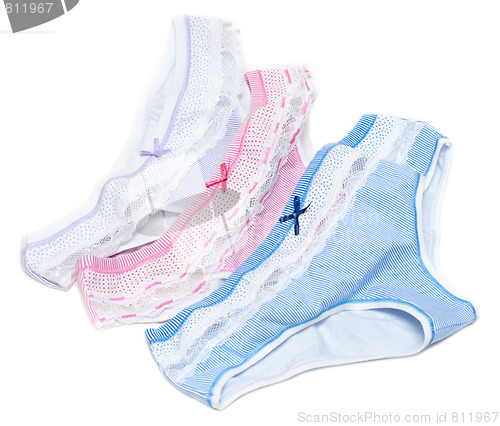 Image of Three feminine panties