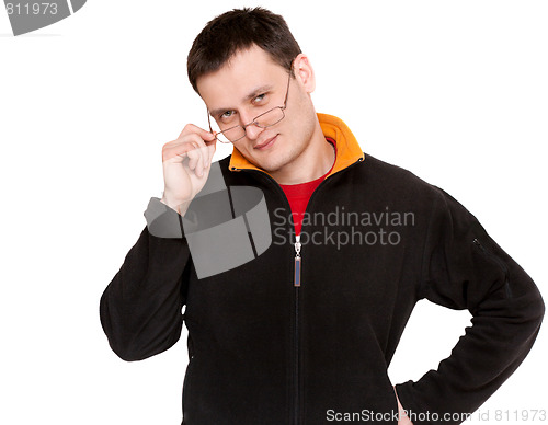 Image of Portrait men in spectacles