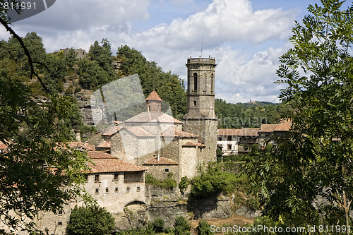 Image of Typical village in Catalonia, Spain 