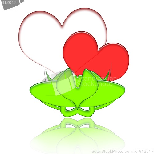 Image of Sweethearts In Vase