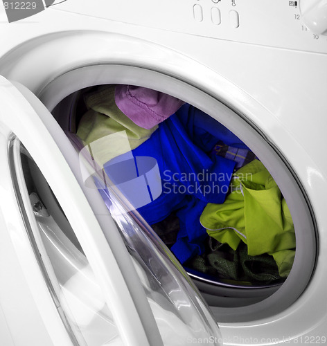 Image of Clothes in laundry