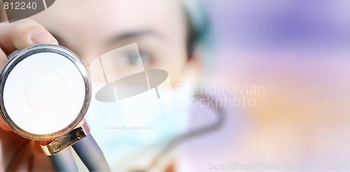 Image of Doctor with stethoscope