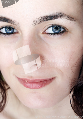 Image of Portrait of the beautiful girl.