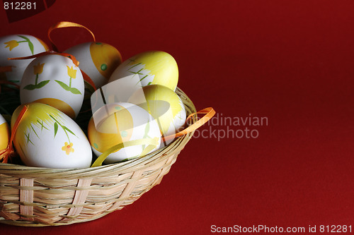 Image of Painted easter eggs 