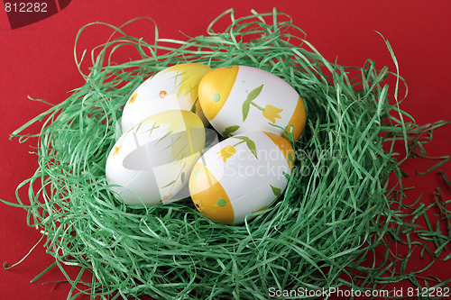 Image of Painted easter eggs 