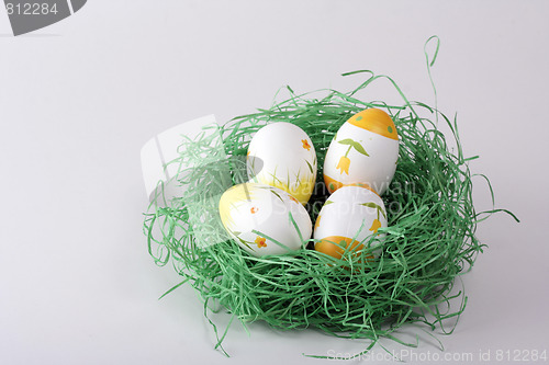 Image of Painted easter eggs 