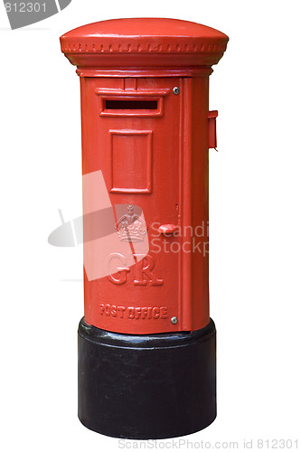 Image of English post box 