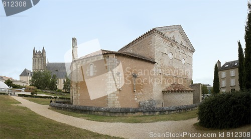 Image of Baptistery in Poitiers, France