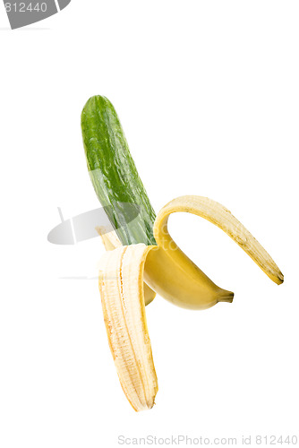 Image of banana - cucumber
