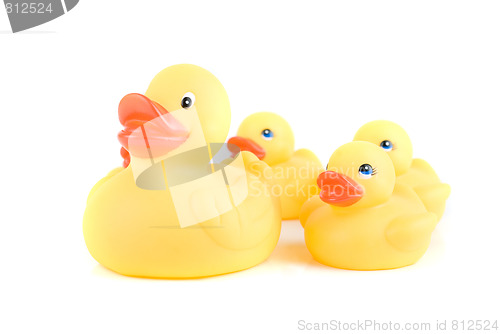 Image of yellow ducks