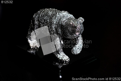 Image of jewelry silver bear