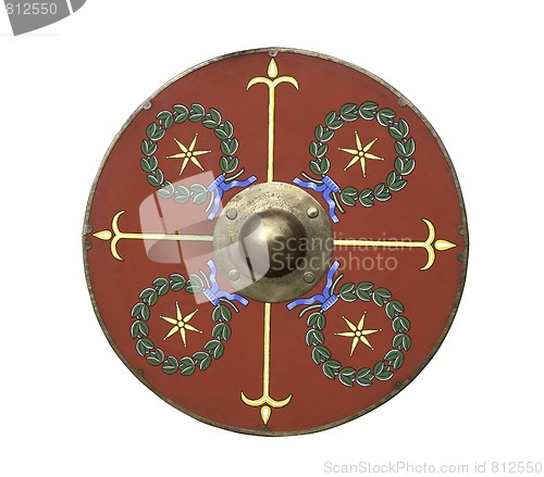 Image of Roman legionary shield