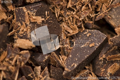 Image of Chopped chocolate
