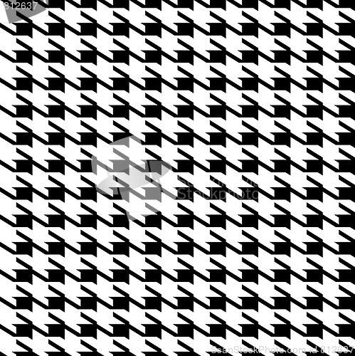 Image of Houndstooth seamless background