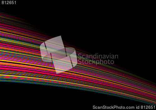 Image of gliding rainbow background