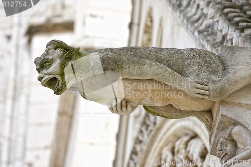 Image of Gargoyle in Poitiers, France