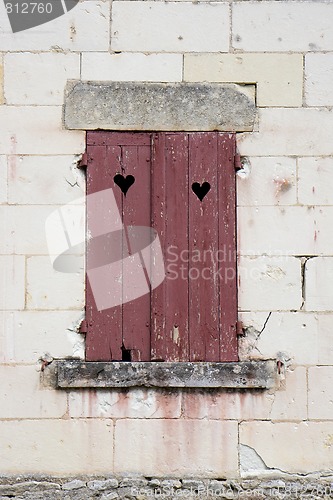 Image of Shuttered window