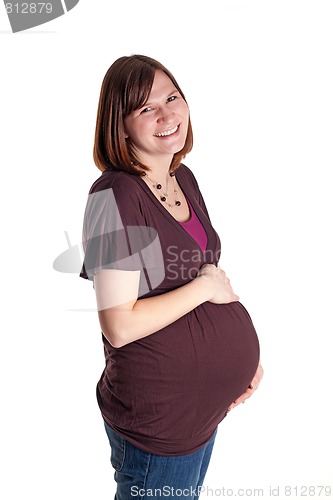 Image of Happy Pregnant Mother