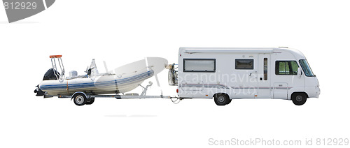 Image of travel mobile home