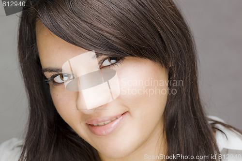 Image of beauty young girl portrait