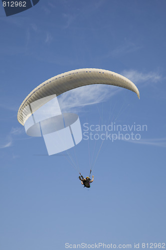 Image of paragliding extreme sport