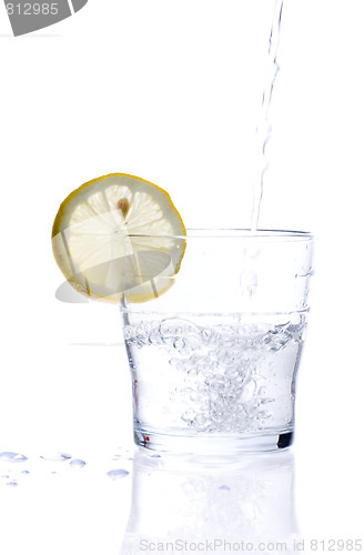 Image of Glass of lemonade