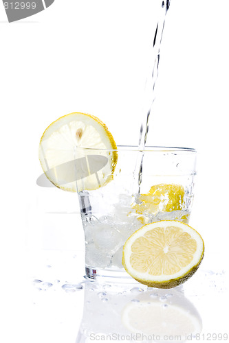 Image of Glass of lemonade