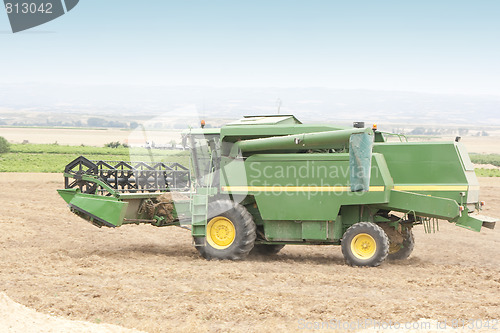 Image of rural harvester