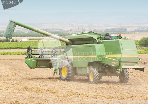 Image of rural harvester