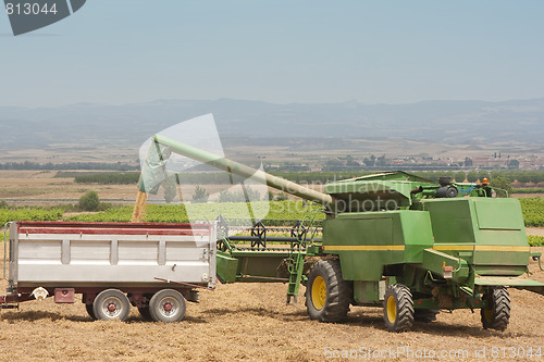 Image of rural harvester