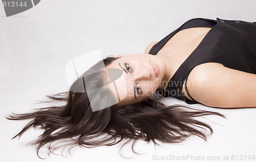 Image of young girl portrait