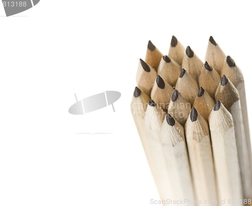 Image of isolated pencil