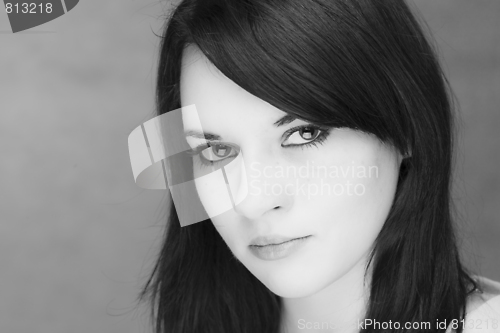 Image of beauty young girl portrait