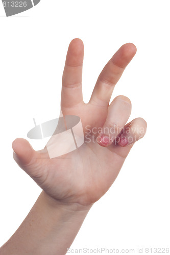 Image of hand sign symbol