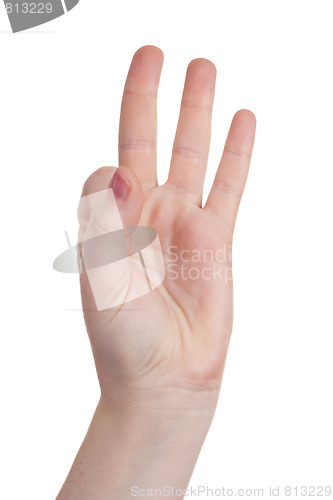 Image of hand sign symbol