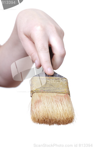 Image of marketing paint brush