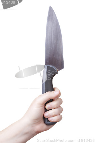 Image of isolated knife