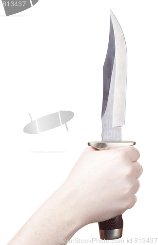 Image of isolated knife
